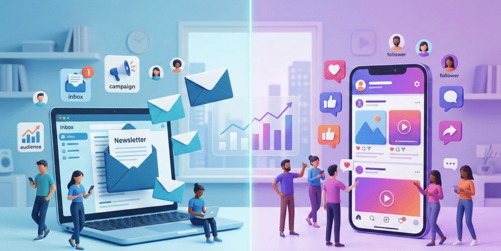 Email Marketing vs. Social Media Marketing: Which Is Better?